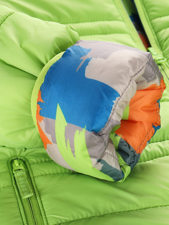 ALPINE PRO Kinder-Wendejacke hi-therm ALPINE PRO DOUWO grün