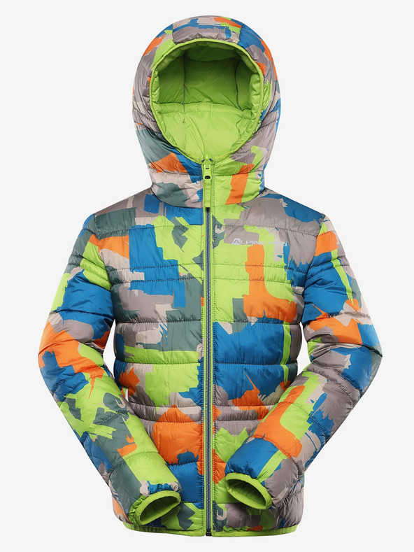 ALPINE PRO Kinder-Wendejacke hi-therm ALPINE PRO DOUWO grün