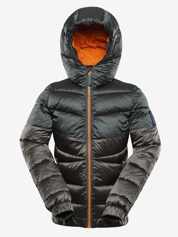 ALPINE PRO Kinder-Wendejacke hi-therm mit Imprägnierung ALPINE PRO GROLLO neutral / erdfarben