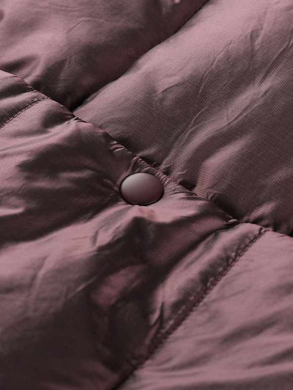 ALPINE PRO Lange Steppweste für Damen mit Wr ALPINE PRO UREFA rosa