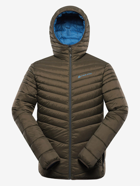 ALPINE PRO Grüne Herren-Wendejacke Hi-Therm Alpine Pro Erom