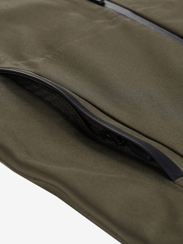 ALPINE PRO Alpine Pro Jerdo Grüne Kinder-Softshell-Jacke mit Membrane