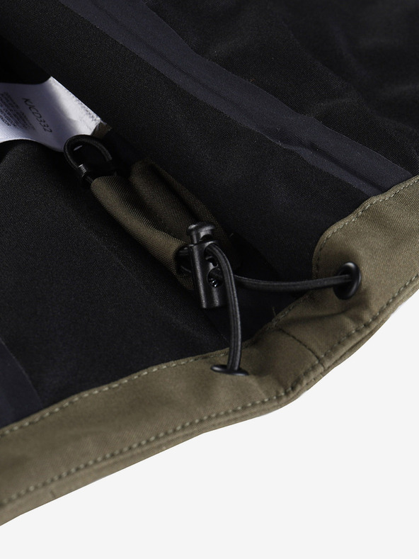 ALPINE PRO Alpine Pro Jerdo Grüne Kinder-Softshell-Jacke mit Membrane