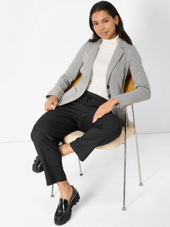 Orsay Weißer Rollkragenpullover mit Dreiviertel Ärmeln ORSAY