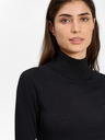 Orsay Schwarzer Rollkragenpullover mit Dreiviertel-Ärmeln ORSAY