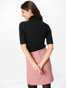Orsay Schwarzer Rollkragenpullover mit Dreiviertel-Ärmeln ORSAY