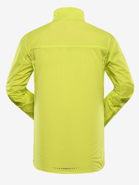 ALPINE PRO Grüne ultraleichte Herrenjacke mit Alpine Pro SPIN Imprägnierung