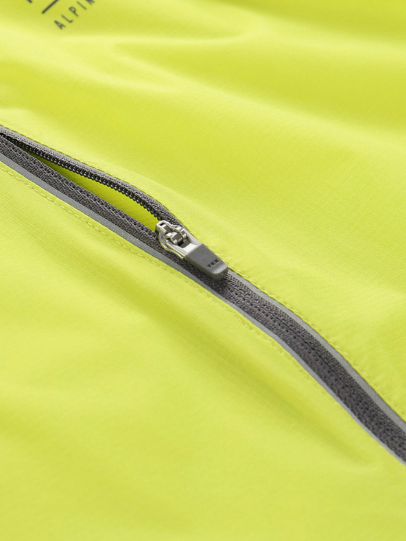 ALPINE PRO Grüne ultraleichte Herrenjacke mit Alpine Pro SPIN Imprägnierung