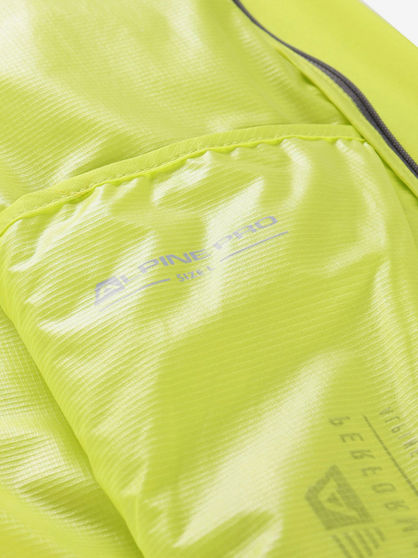 ALPINE PRO Grüne ultraleichte Herrenjacke mit Alpine Pro SPIN Imprägnierung