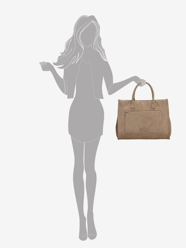 Enrico Benetti Enrico Benetti Bobbi 66523 Mittel Taupe