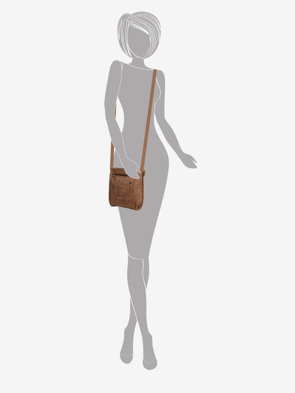 Enrico Benetti Handtasche Enrico Benetti Bobbi 66591 Kamel