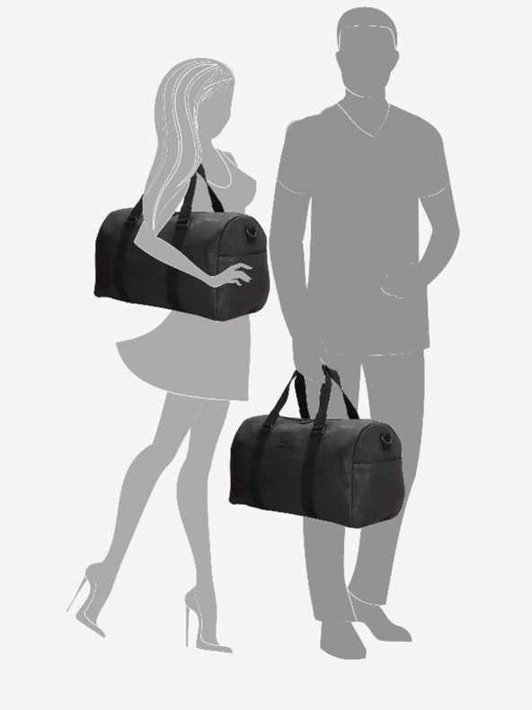 Enrico Benetti Reisetasche Enrico Benetti Rotterdam Sporttasche Schwarz