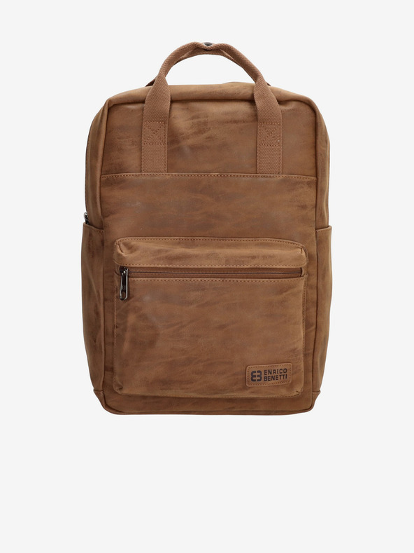 Enrico Benetti Rucksack Enrico Benetti Rotterdam 13" Notebook-Rucksack Camel