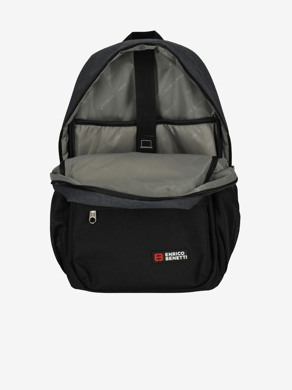 Enrico Benetti Rucksack Enrico Benetti Hamburg Notebook Rucksack 23 l Grau