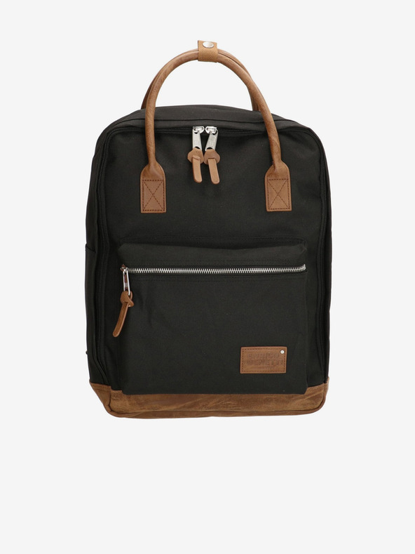 Enrico Benetti Rucksack Enrico Benetti Santiago Notebookrucksack 17 l Schwarz
