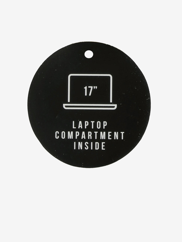 Enrico Benetti Enrico Benetti Cornell 17" Notebook-Rucksack Roll Top Schwarz