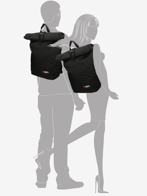 Enrico Benetti Rucksack Enrico Benetti Amsterdam Notebookrucksack Schwarz