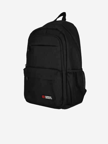 Enrico Benetti Rucksack Enrico Benetti Hamburg Notebookrucksack 23 l Schwarz