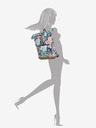 Enrico Benetti Santiago 15" Notebook Dark Blue Floral Backpack