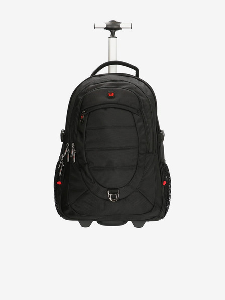 Enrico Benetti Cornell 15" Trolley Black Rucksack