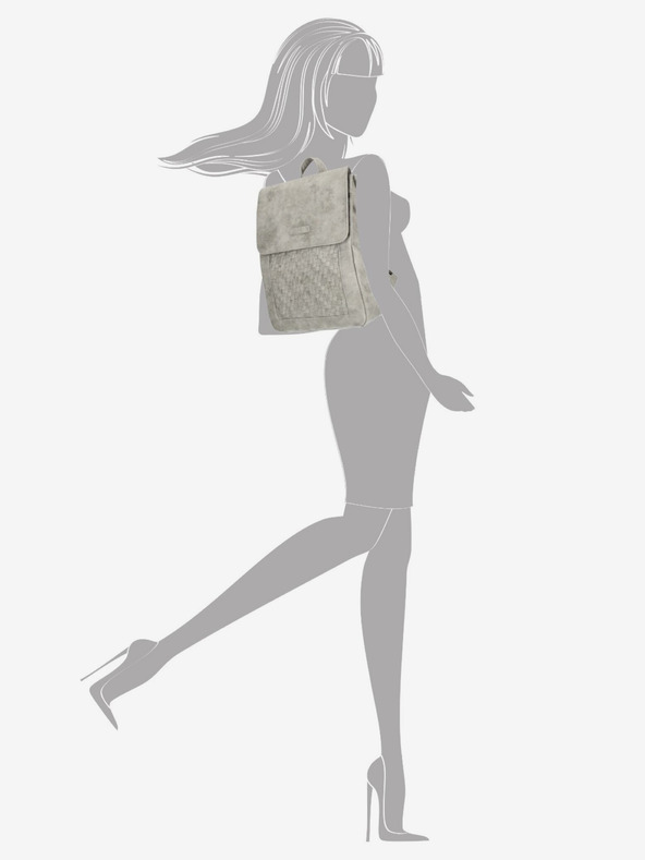 Enrico Benetti Rucksack Enrico Benetti Dynthe 78006 Hellgrau