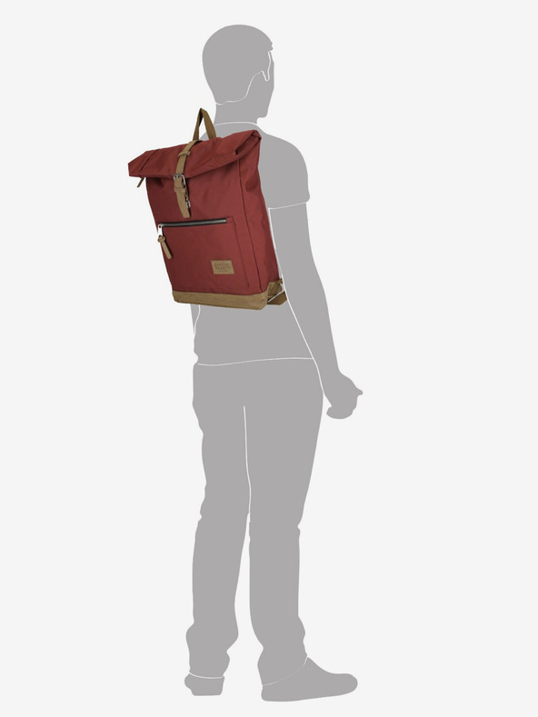 Enrico Benetti Rucksack Enrico Benetti Santiago 15" Notebook-Rucksack Bordeaux