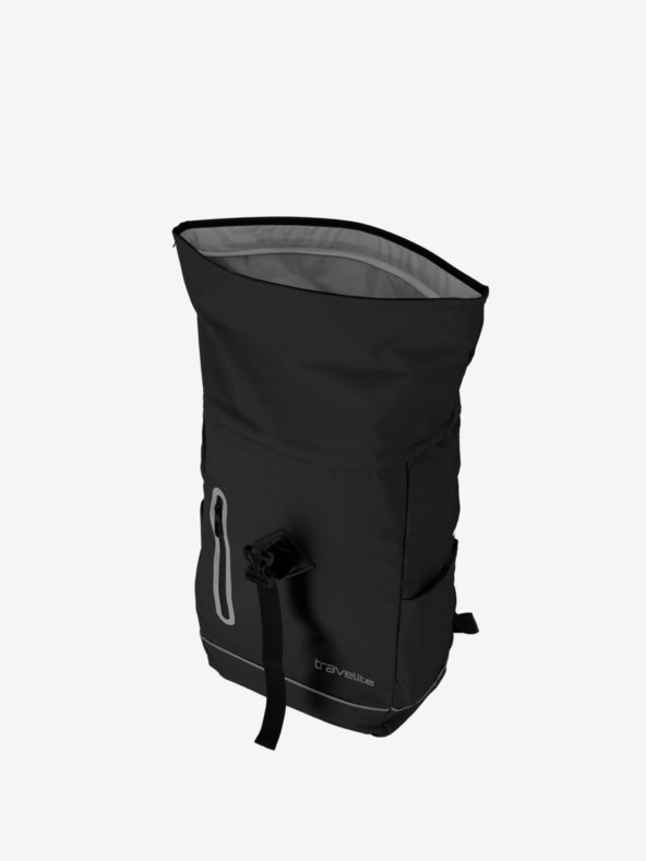 Travelite Basics Roll-up Plane Black Backpack