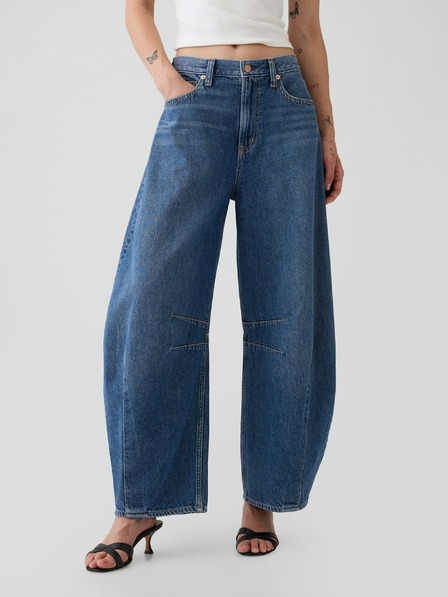 GAP Damen Mid Rise Horseshoe Jeans GAP