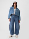 GAP Damen Mid Rise Horseshoe Jeans GAP