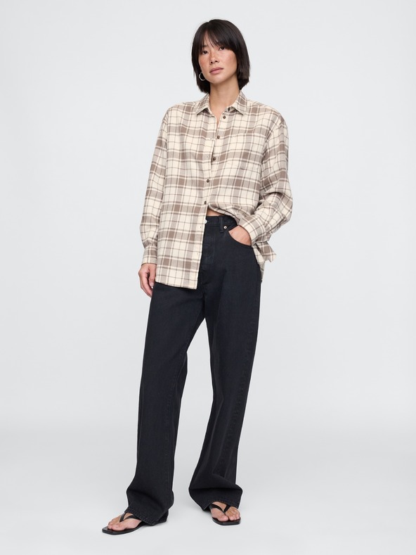 GAP Oversize Flanellhemd Big Shirt GAP