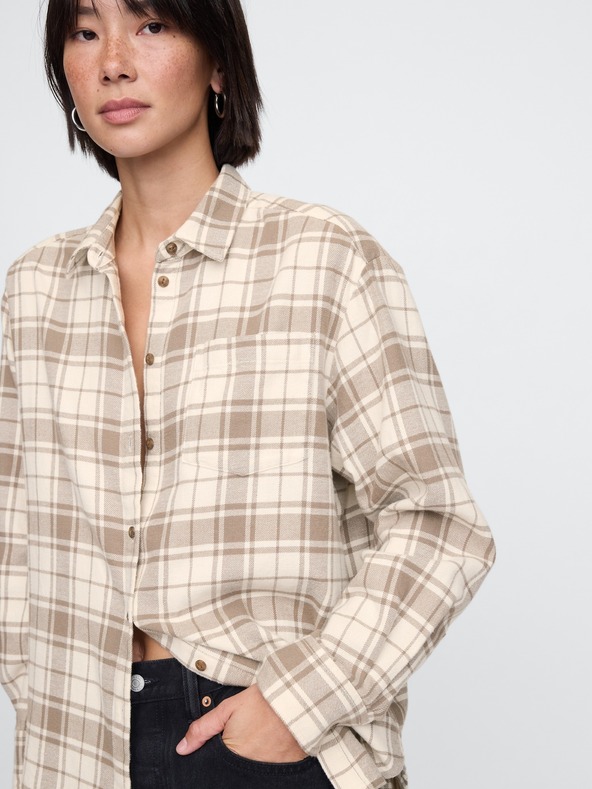 GAP Oversize Flanellhemd Big Shirt GAP