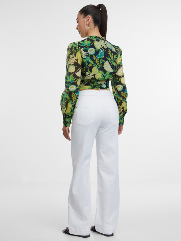 Orsay Weiße Wide Leg-Jeans Damen ORSAY