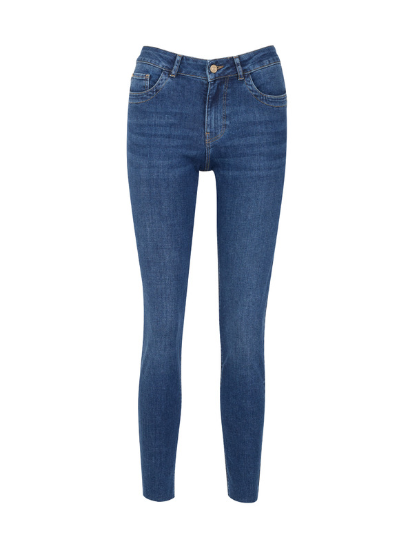 Orsay Dunkelblaue Skinny Fit Jeans für Damen ORSAY