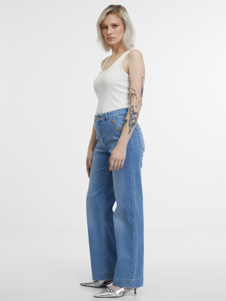 Orsay Hellblaue Wide Jeans Damen ORSAY