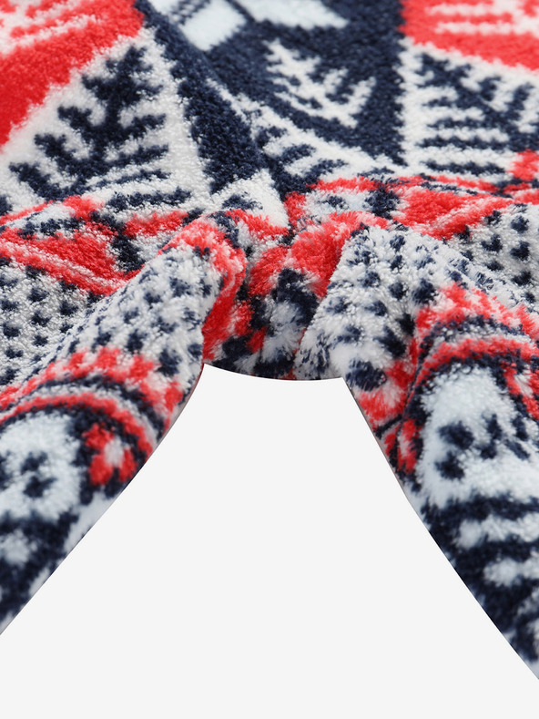 ALPINE PRO Rotes und blaues Supratherm Alpine Pro Eflina-Sweatshirt für Damen