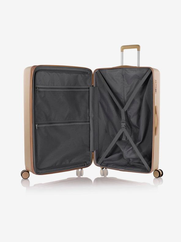 Heys Hellbraun Travelite Reisekoffer Heys Pastell L