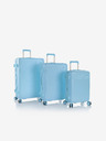 Heys Set aus drei Reisekoffern in hellblau Heys Pastel ( S+M+L )