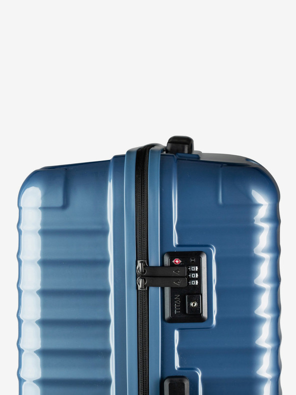 Titan Blaue Titan Litron L Reisetasche