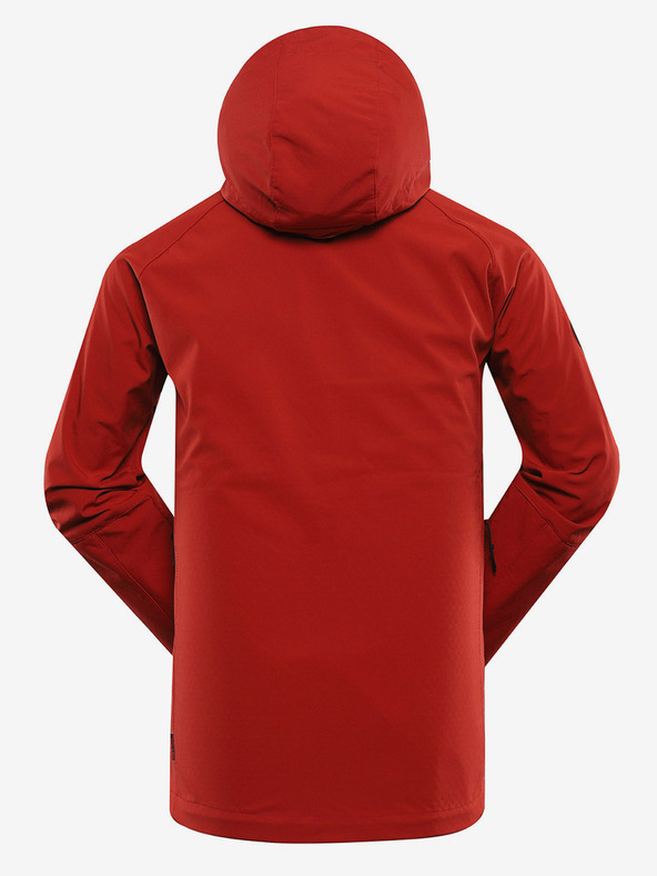 ALPINE PRO Rote Herren-Softshell-Jacke mit Membran Alpine Pro Hoor