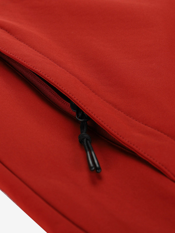 ALPINE PRO Rote Herren-Softshell-Jacke mit Membran Alpine Pro Hoor