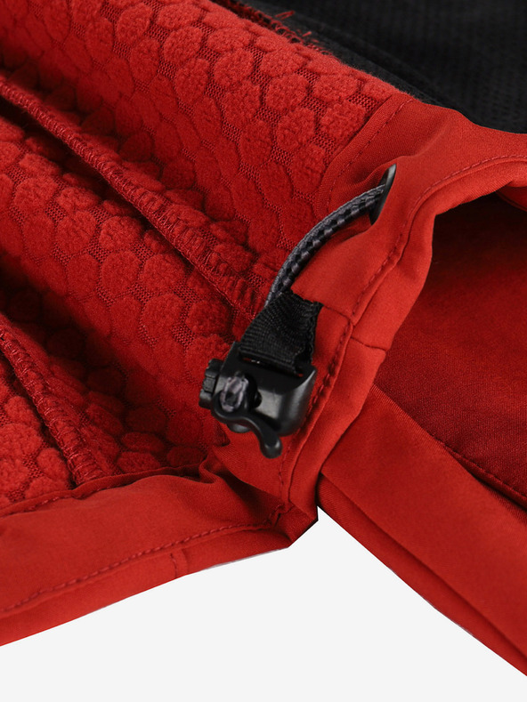 ALPINE PRO Rote Herren-Softshell-Jacke mit Membran Alpine Pro Hoor