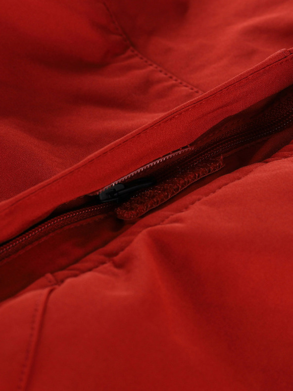 ALPINE PRO Rote Herren-Softshell-Jacke mit Membran Alpine Pro Hoor