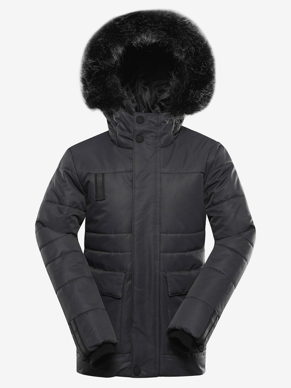 ALPINE PRO Graue Mädchenjacke mit PTX Alpine Pro Werdo-Membran