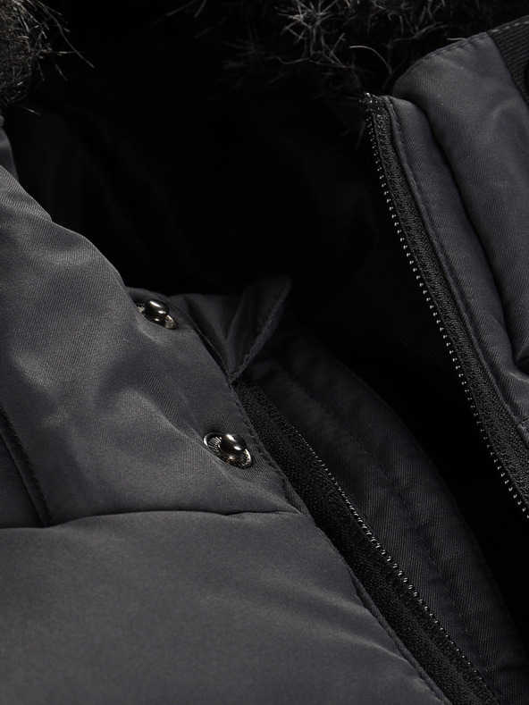 ALPINE PRO Graue Mädchenjacke mit PTX Alpine Pro Werdo-Membran