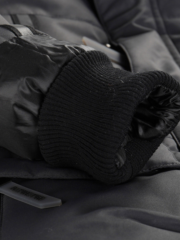 ALPINE PRO Graue Mädchenjacke mit PTX Alpine Pro Werdo-Membran