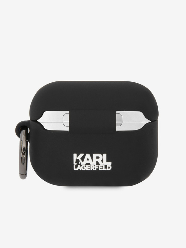 Karl Lagerfeld 3D-Logo NFT Choupette Head Silikonhülle für Airpods Pro Schwarz Karl Lagerfeld