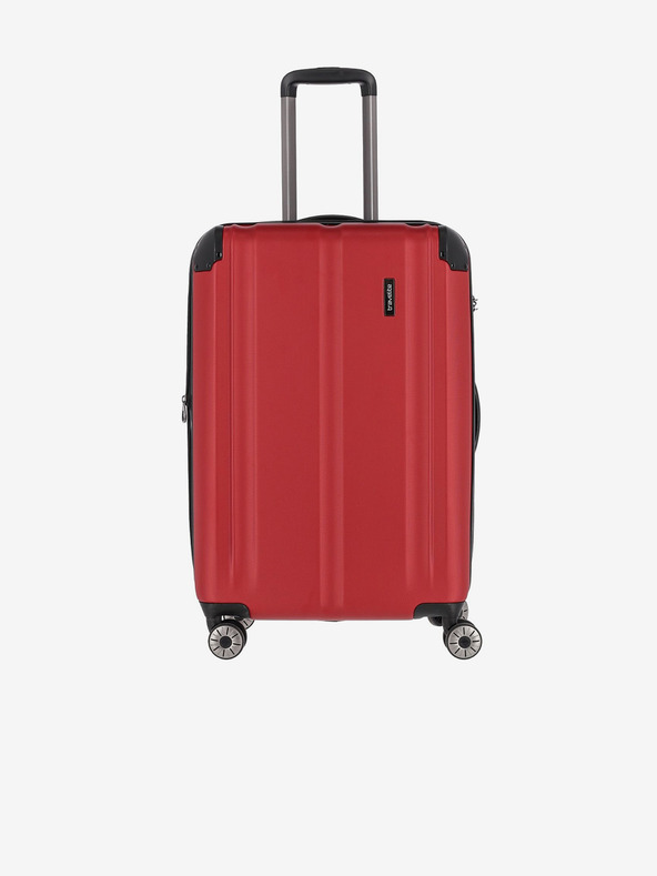 Travelite Roter Travelite City 4w Reisekoffer M