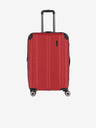 Travelite Roter Travelite City 4w Reisekoffer M
