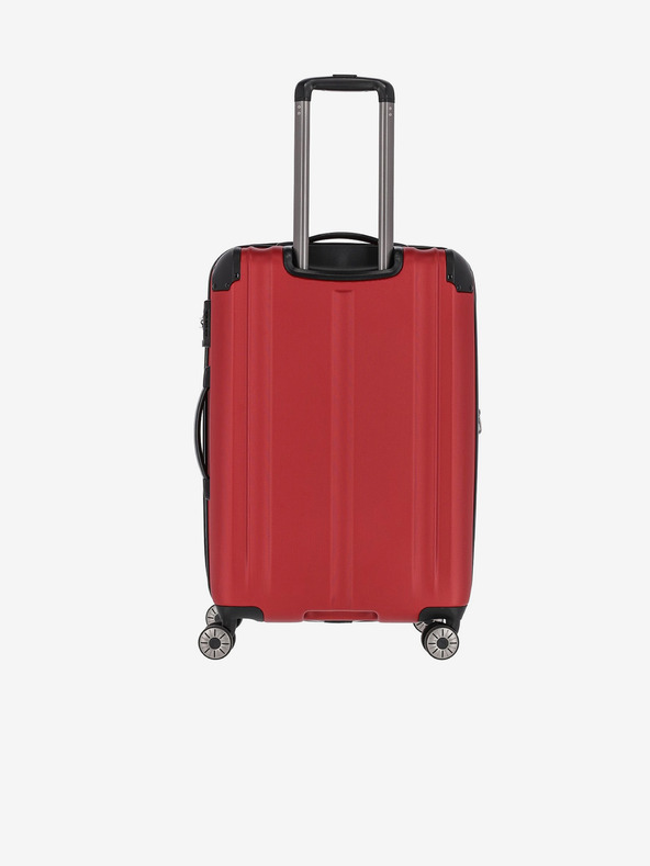 Travelite Dreier-Set Travelite City 4w Reisekoffer in rot S,M,L