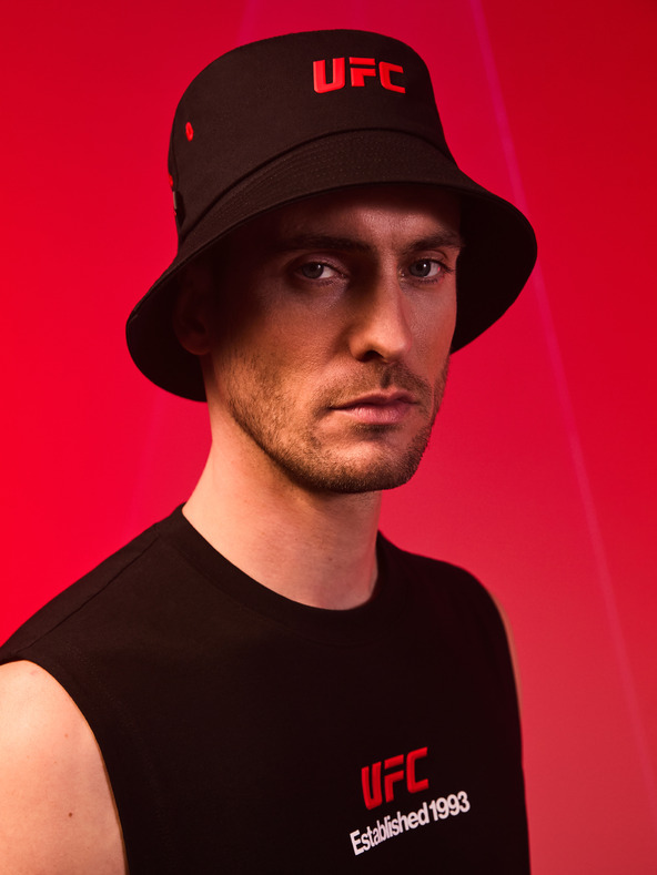 Celio Schwarze Herren-Baumwollmütze Celio UFC